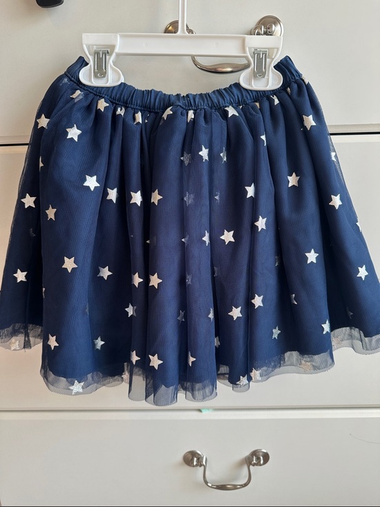 Carter's Other - Girls' Navy Star Print Tulle Skirt